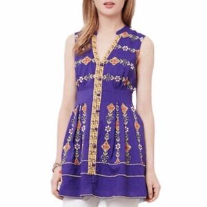 Maeve by Anthropologie beaded tunic